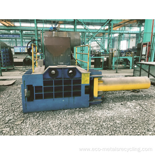 Push-out Scrap Metal Chips Baler Baling Pressing Machine